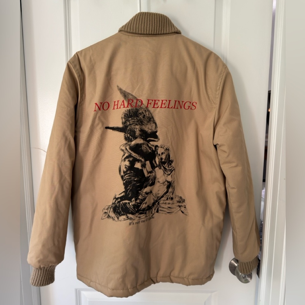 Vintage Screen-printed Bomber